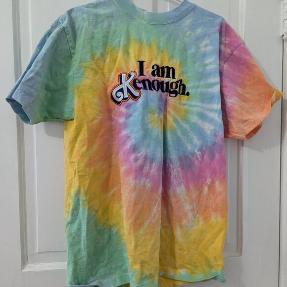 "I am Kenough" Tie-Dye heavy T-Shirt (size M) - Picture 1 of 2